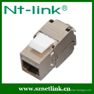 2014 Netlink Best-sell Tooless Cat.6A STP RJ45 Keystone Jack